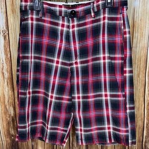Plaid shorts size 32